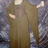 Peasant Chemise w/ long sleeve